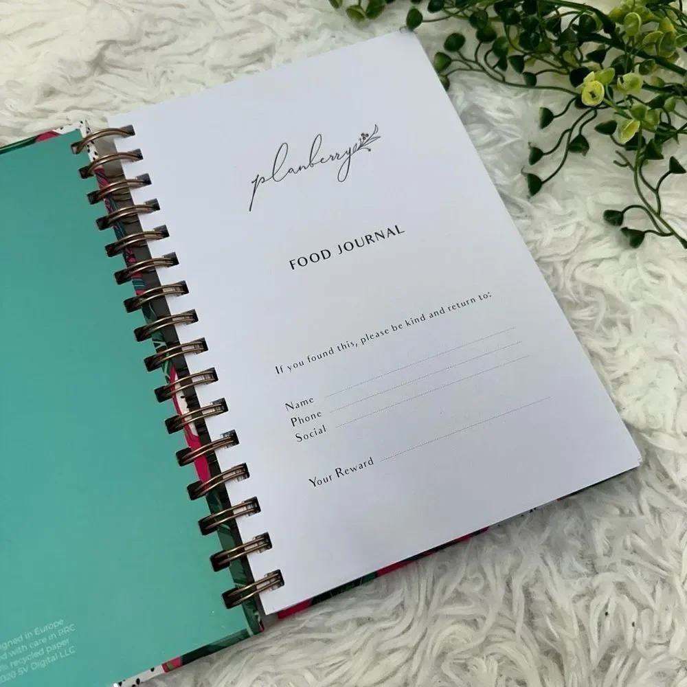 Planberry Food Journal‎ Notebook - No attachments & accesories - NEW